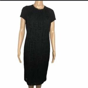 Escada Silk Crochet Dress